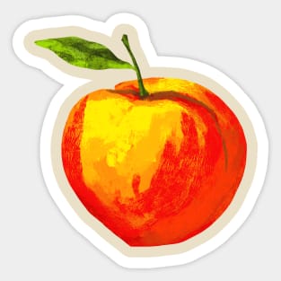 What a Peach! Sticker